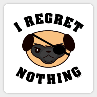 I regret nothing Sticker